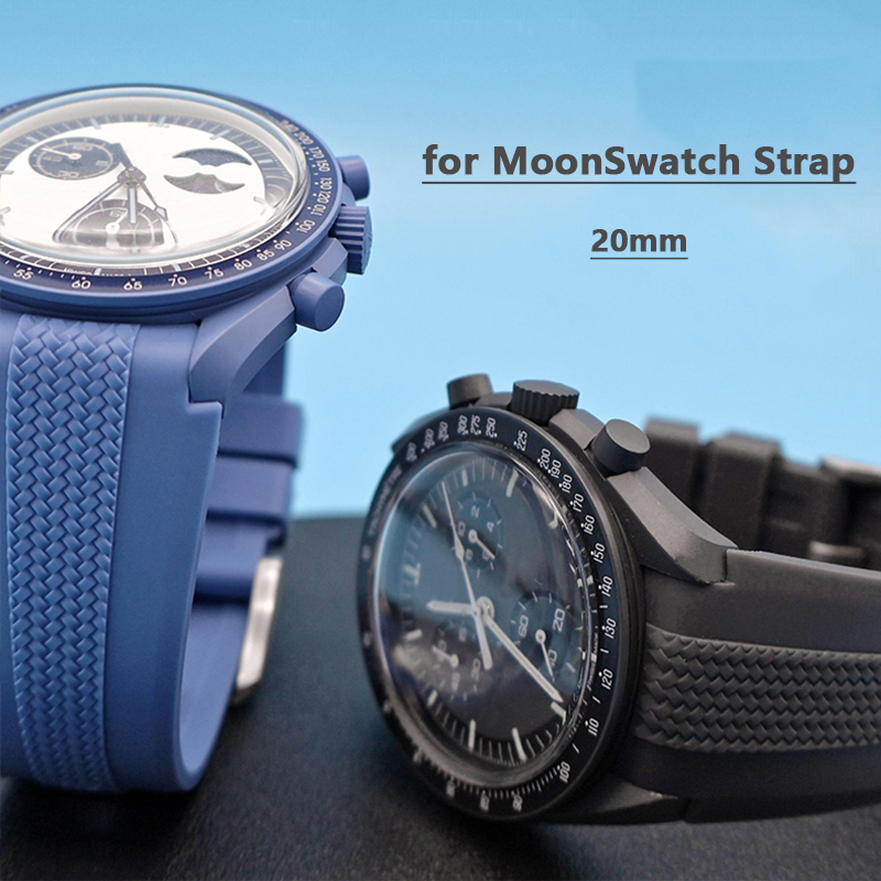 Omega Watch Speedmaster - Kautschukarmband für Swatch X Omega MoonSwatch