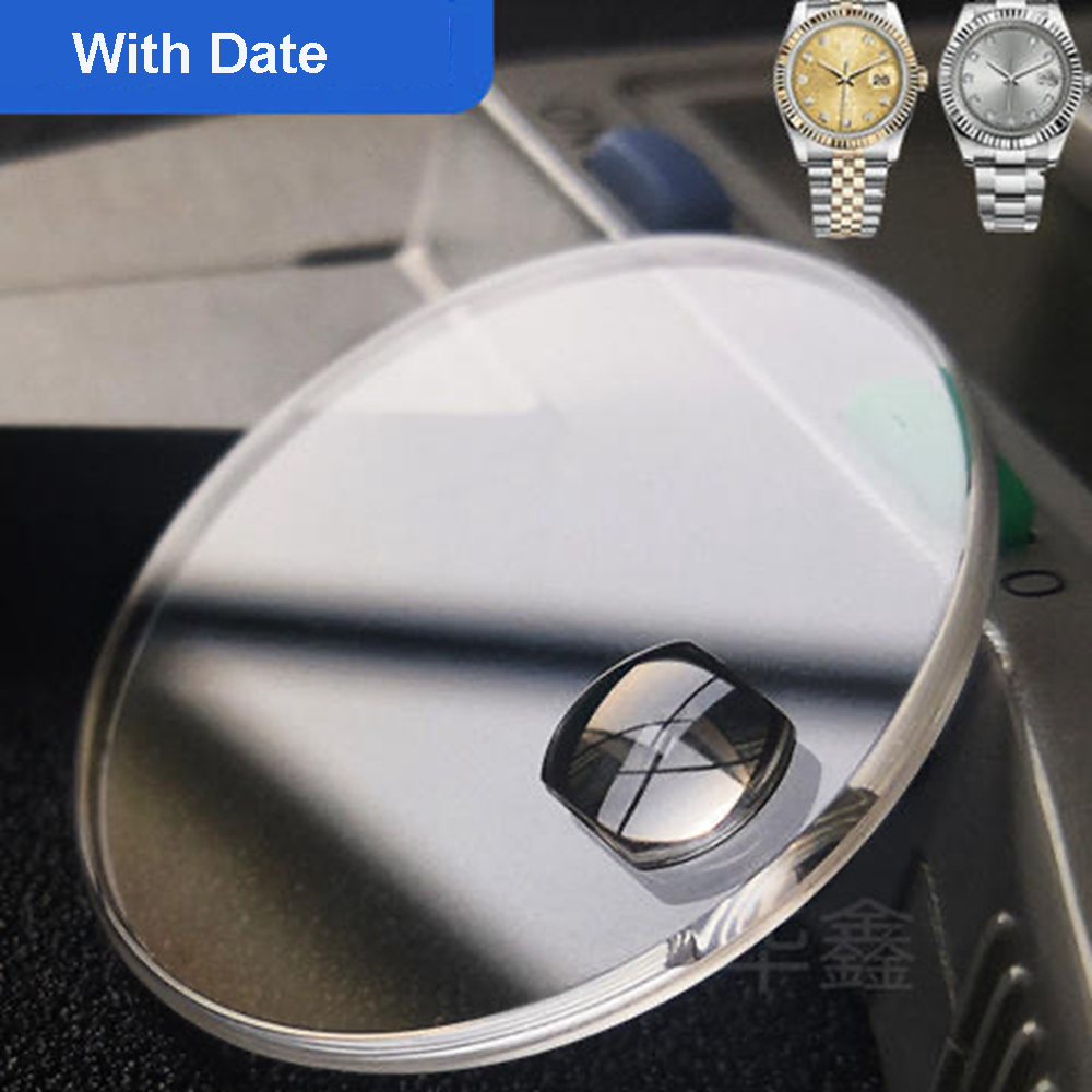 Rolex Watch Daytona - Saphirglas, geeignet für DATEJUST 36, flach,