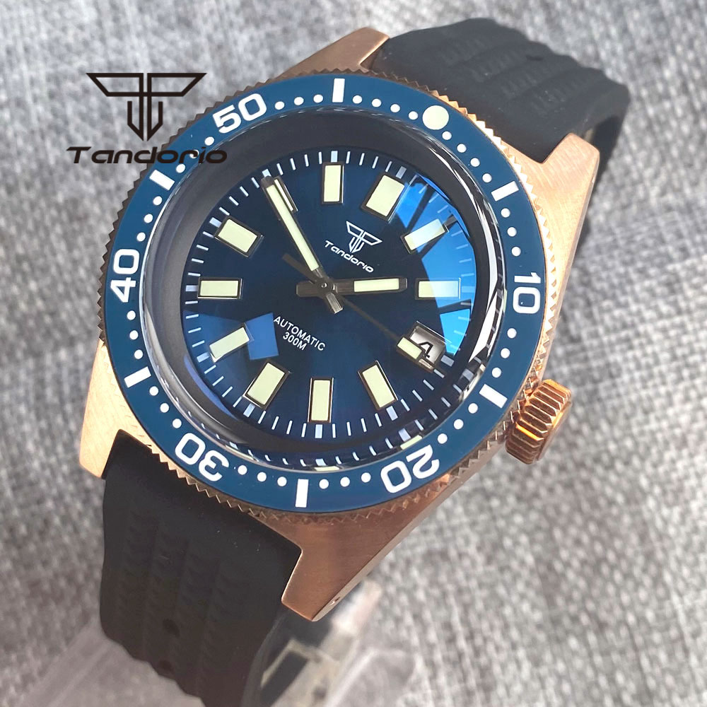 Seiko Watch 5 Sports - Tandorio 62 MAS CUSN8 Solide Bronze