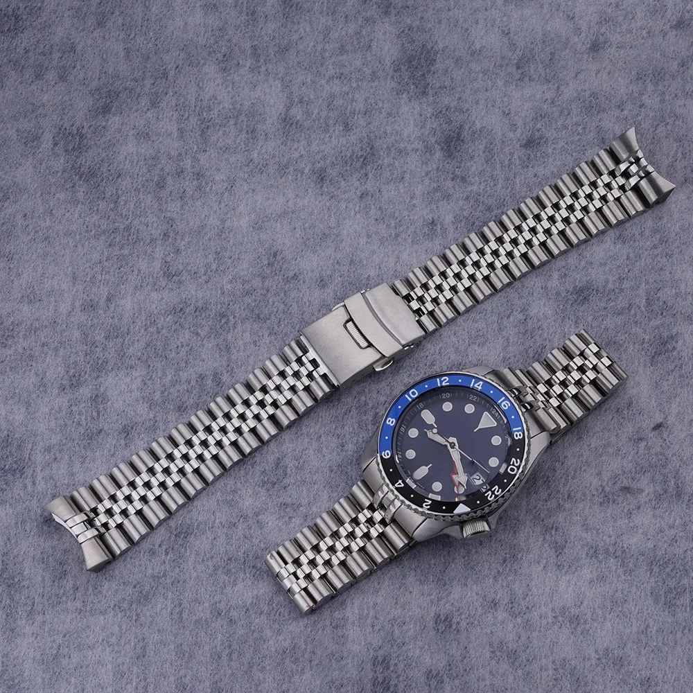 Seiko Watch 5 Sports - Carlywet 22 mm Jubilee-Armband für Seiko