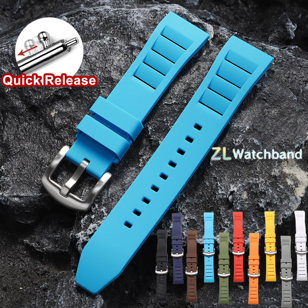 Rubber Strap Diver - Neues Design Gummi-Uhrenarmband 20mm 22mm für