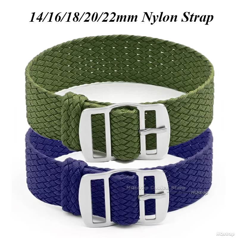 Perlon Strap Woven - 16mm 18mm 20mm 22mm Armband für