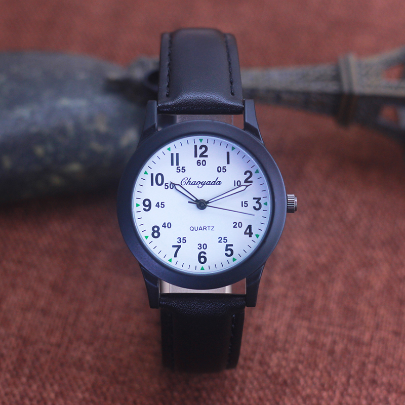 Leather Watch Band Men - Chaoyada Mode Männer Jungen Lederband 24