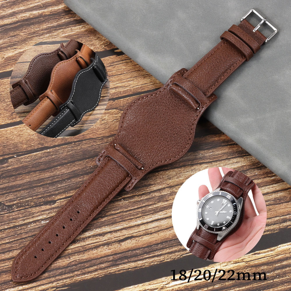 Omega Watch Speedmaster - Echtes Leder Uhrenarmband für Omega für