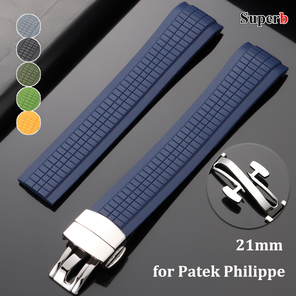 Patek Philippe Watch Aquanaut - 21 mm Silikon-Uhrenarmband für Patek Philippe