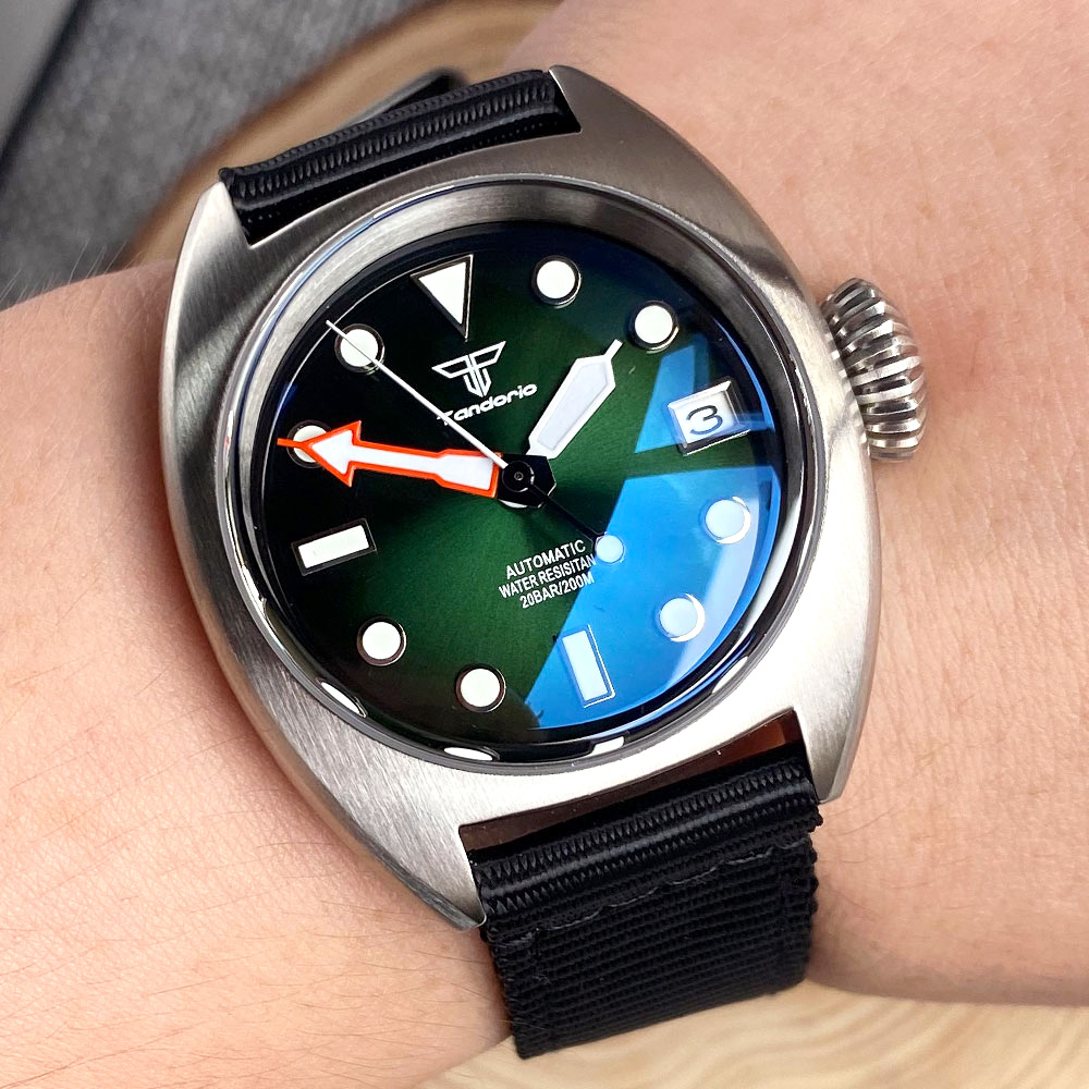 Seiko Watch 5 Sports - 36mm Military Diver Mechanische Uhr Männer