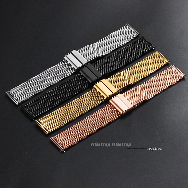 0,6mm 1,0mm Mailänder Netz arm – Mesh Strap Metal Bewertung und Preis