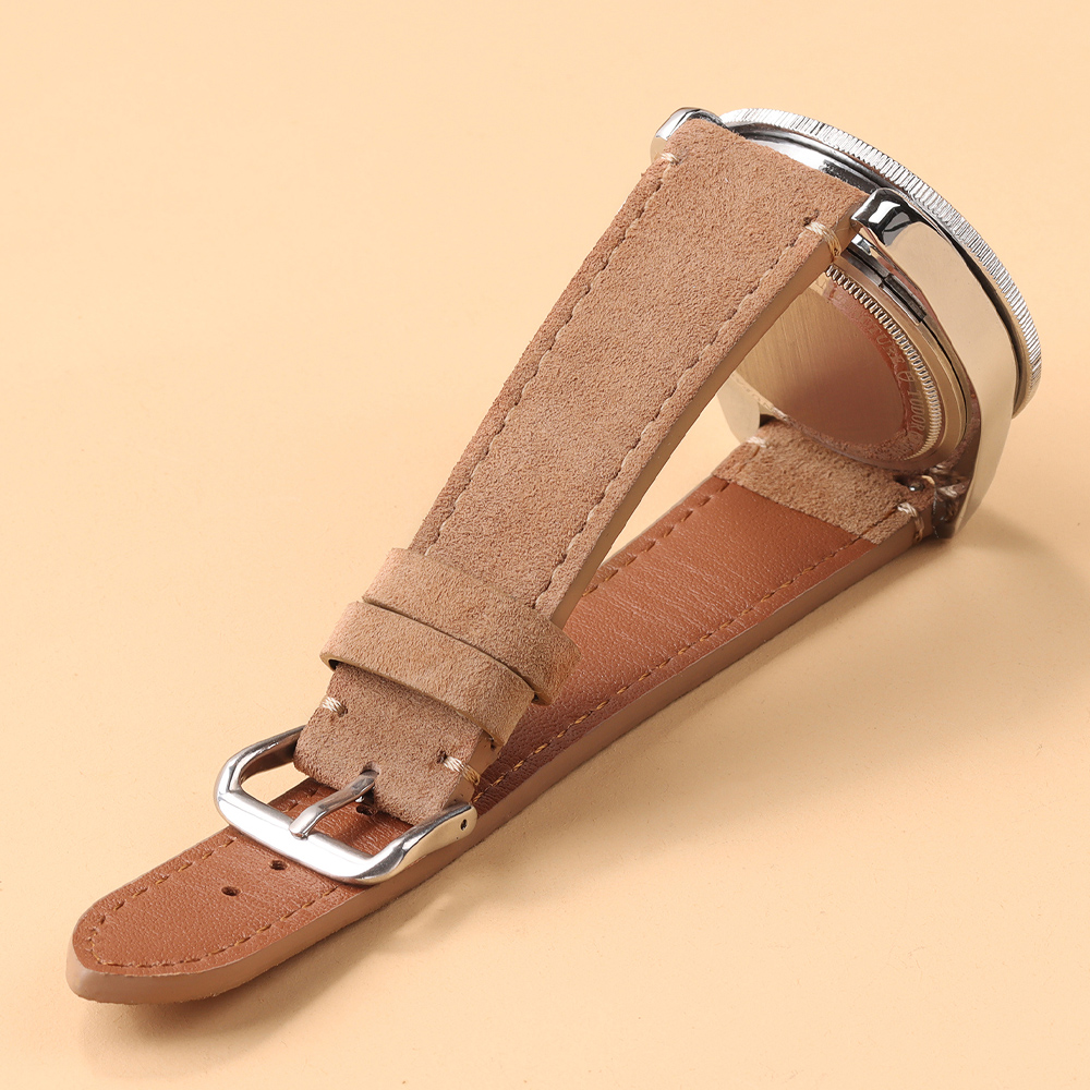 Weiches Wildleder Retro Echtle – Suede Strap Watch Bewertung und Preis