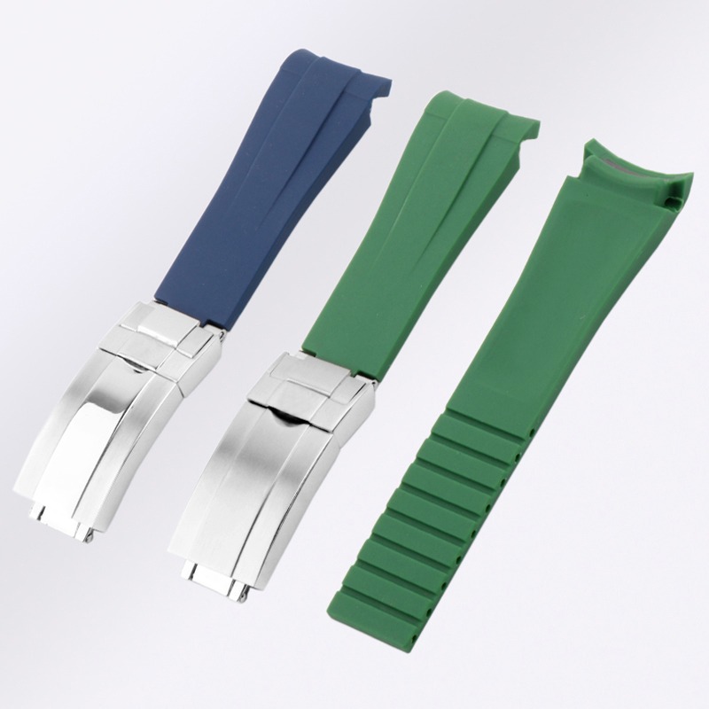 Für Rolex 20mm Silikon-Uhrenzu – Rolex Watch Submariner Bewertung und Preis