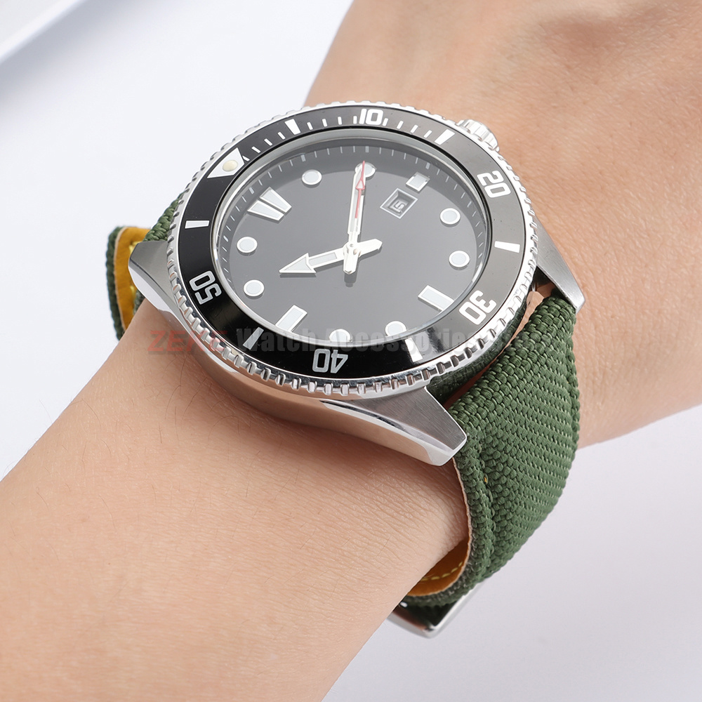 Wasserdichtes Segeltuch-Uhrena – Leather Strap Quick Release Bewertung und Preis