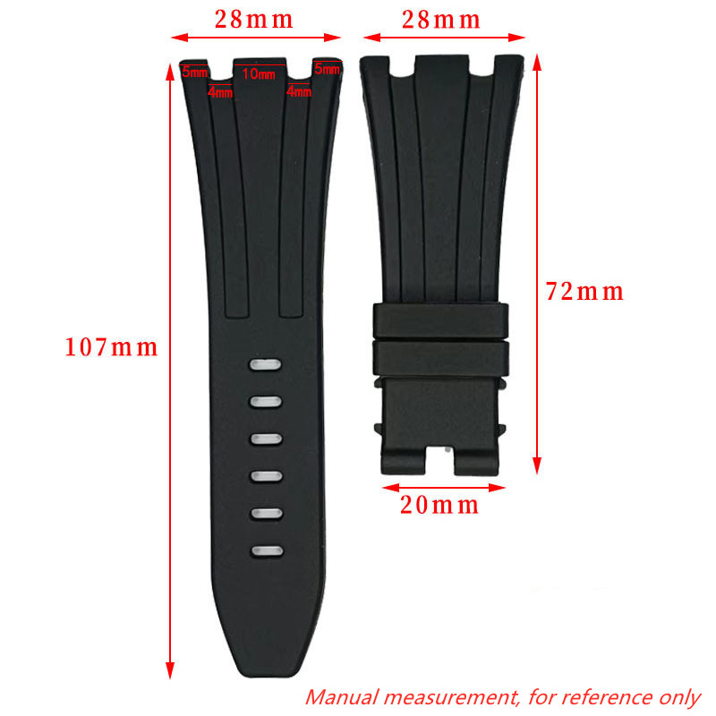 Gummi-Silikon-Uhrenarmband für – Audemars Piguet Watch Royal Oak Offshore Bewertung und Preis