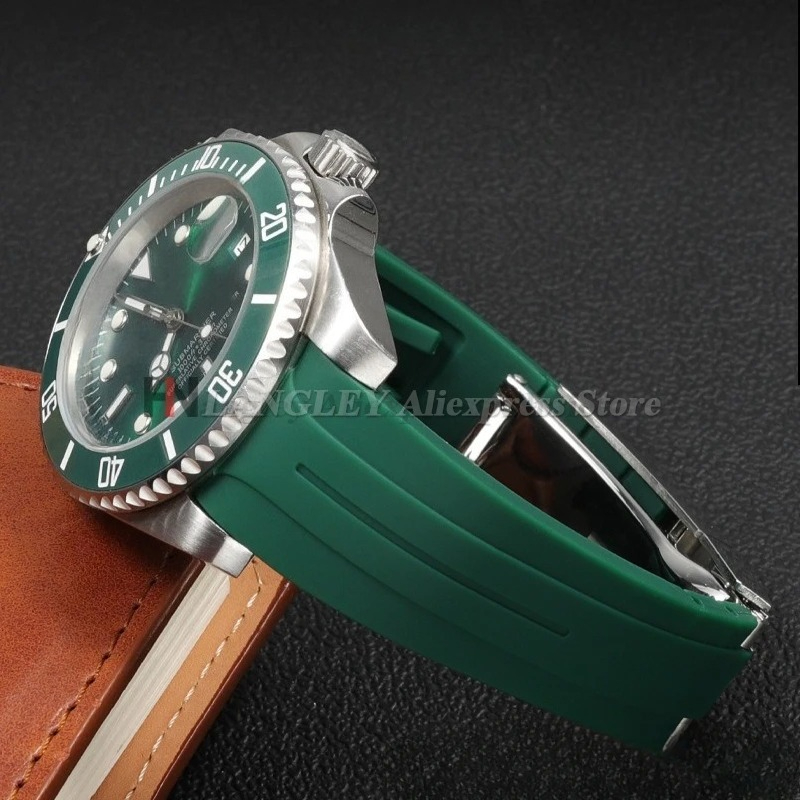 20 mm 21 mm 22 mm Silikonarmba – Rolex Watch Submariner Bewertung und Preis