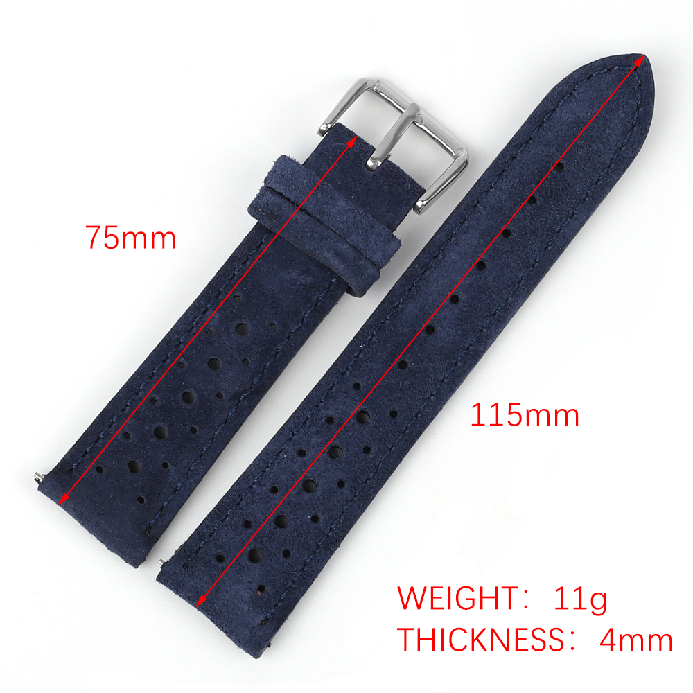 Uhrenarmband aus Wildleder, 18 – Suede Strap Watch Bewertung und Preis