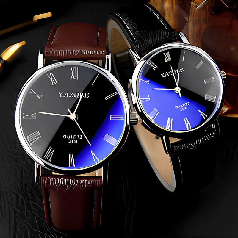 YAZOLE Minimalistische Quarzuh – Leather Watch Band Men Bewertung und Preis
