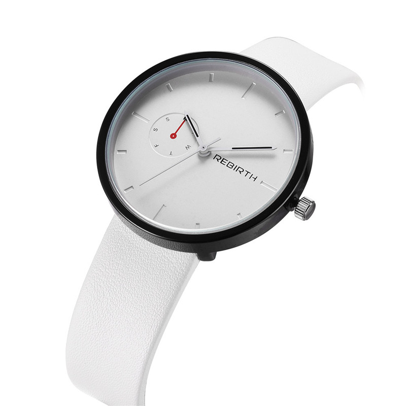 2018 wiedergeburt Beliebte Män – Leather Watch Band Men Bewertung und Preis
