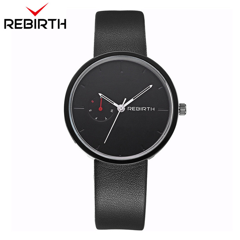 2018 wiedergeburt Beliebte Män – Leather Watch Band Men Bewertung und Preis