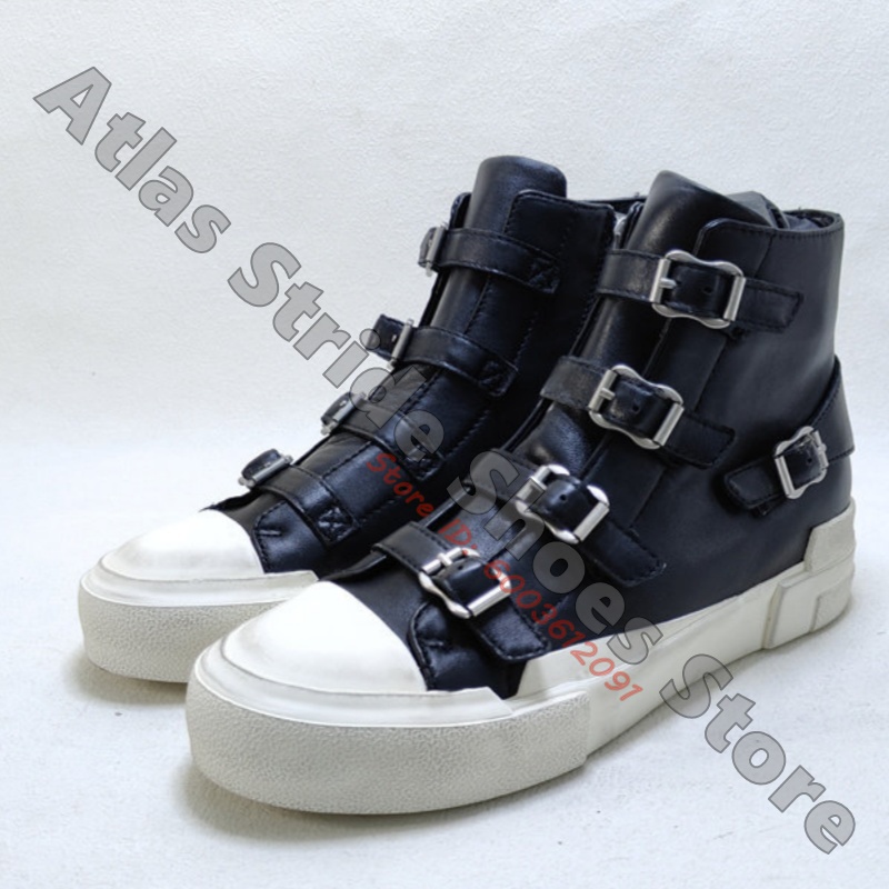 Kontrast-High-Top-Sneaker mit  – Mesh Strap Metal Bewertung und Preis