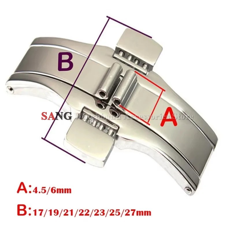 Schmetterlingsverschluss für T – Butterfly Clasp Deployant Bewertung und Preis