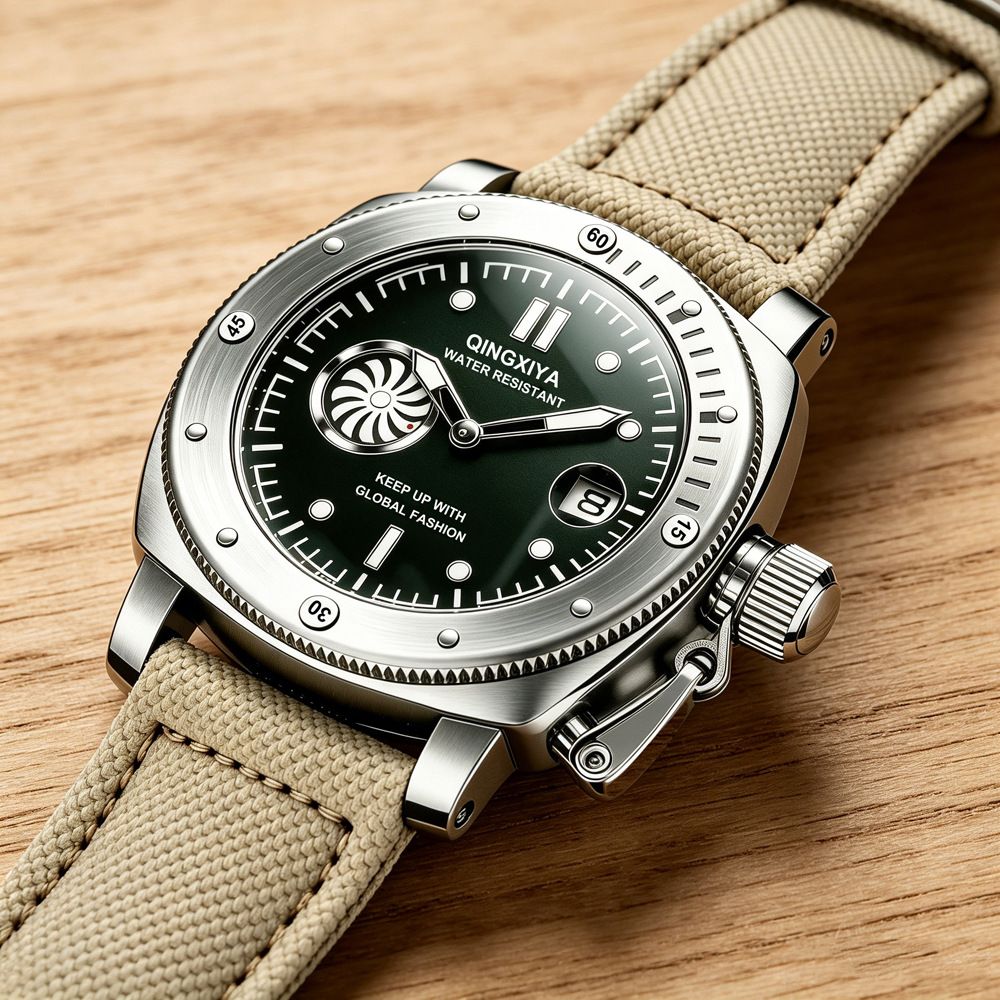 Coole Kreative Khaki Canvas-Ar – Canvas Strap Watch Bewertung und Preis