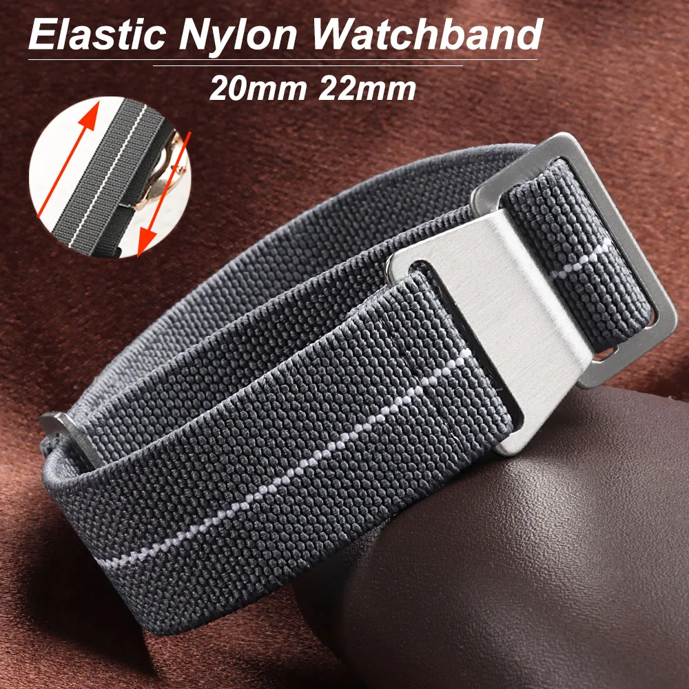 Elastisches Uhrenarmband 60er  – Parachute Strap Elastic Bewertung und Preis