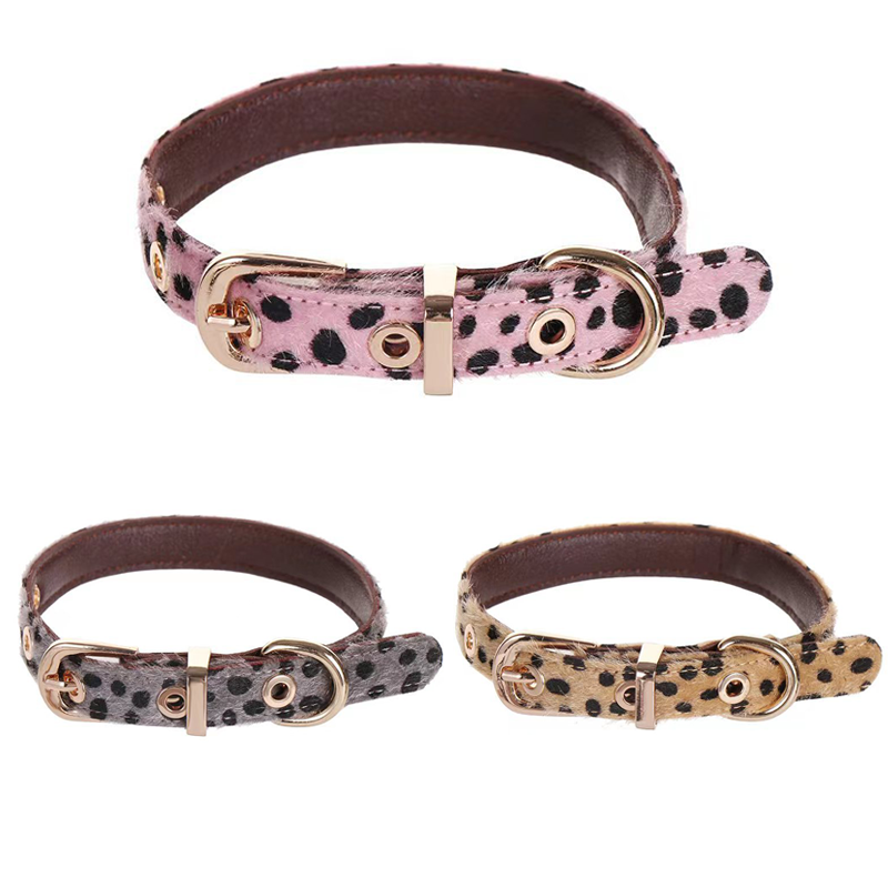 Kleines Hundehalsband mit Leop – Leather Strap Quick Release Bewertung und Preis