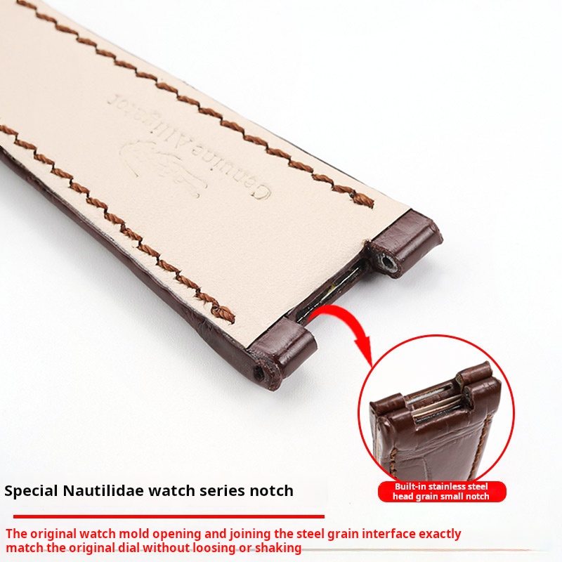 Krokodil-Uhrenarmband mit Meta – Patek Philippe Watch Nautilus Bewertung und Preis