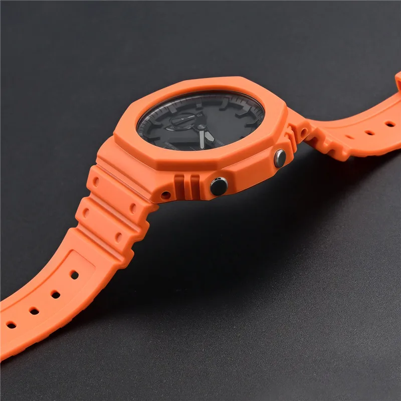 Gummi-Uhrenarmband-Gehäuse-Lün – Casio Watch G-Shock Ga-2100 Bewertung und Preis