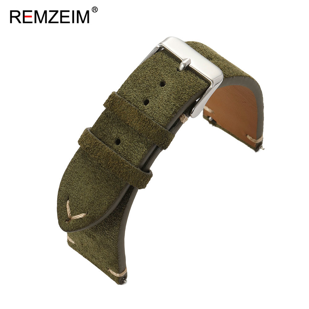 Unisex Wildleder Uhrenarmband  – Suede Strap Watch Bewertung und Preis