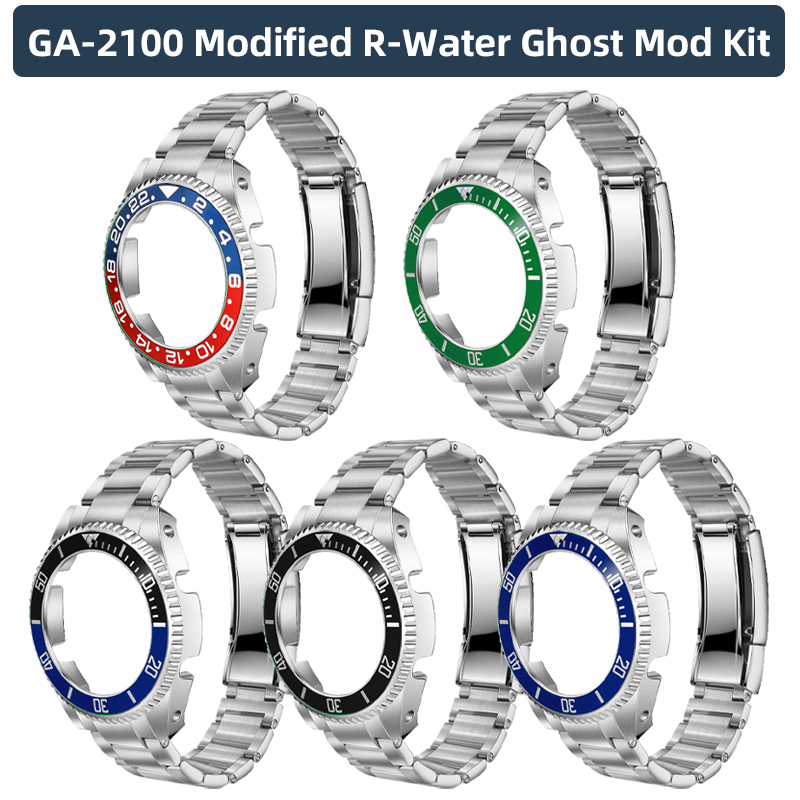Für Casioak GA2100 Edelstahlge – Casio Watch G-Shock Ga-2100 Bewertung und Preis