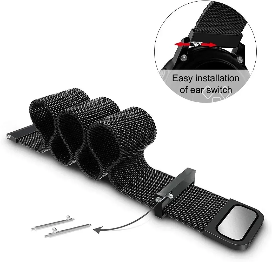 18mm Magnetisches Milanaise-Ar – Milanese Loop Magnetic Bewertung und Preis