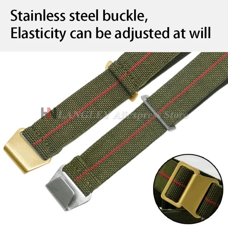 Elastisches Nylon-Uhrenarmband – Parachute Strap Elastic Bewertung und Preis