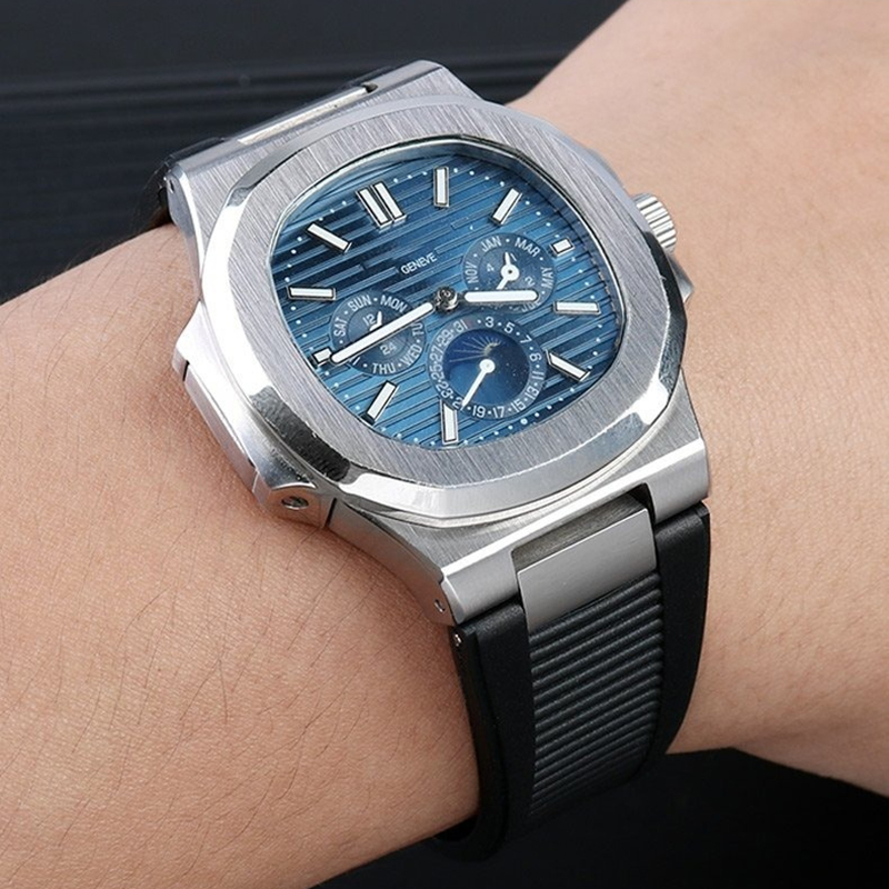25*13mm Premium Gummi Konkav-U – Patek Philippe Watch Nautilus Bewertung und Preis
