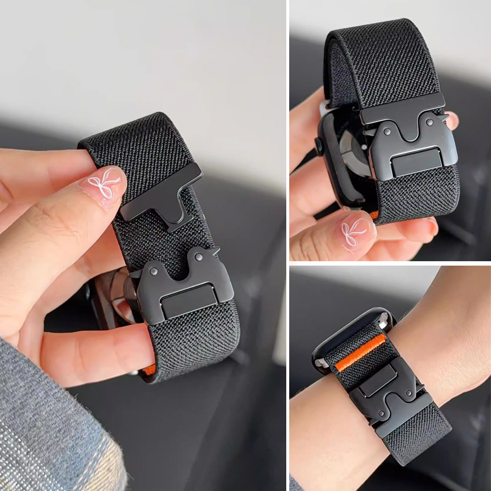 Fallschirmbänder für Apple Wat – Parachute Strap Elastic Bewertung und Preis