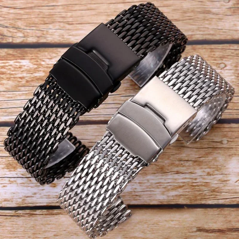 18//24mm Mesh massives Edelsta – Mesh Strap Metal Bewertung und Preis