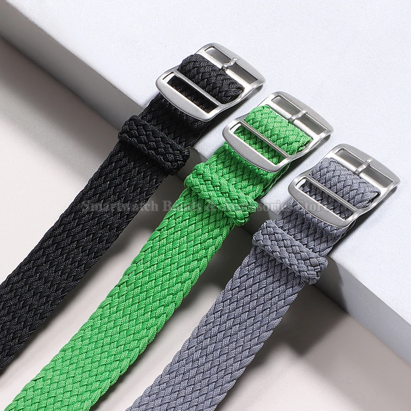 14mm 16mm 18mm 20mm 22mm Geweb – Perlon Strap Woven Bewertung und Preis