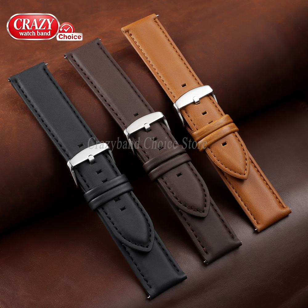 Ölwachs-Rindsleder Uhrenarmban – Leather Strap Quick Release Bewertung und Preis