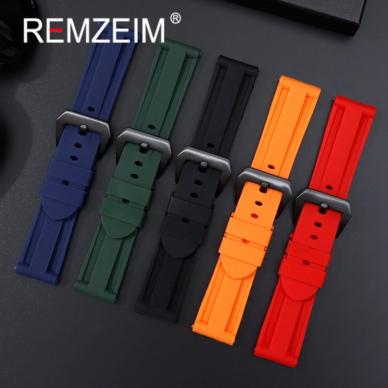 Hochwertiges Silikon-Uhrenarmb – Rubber Strap Diver Bewertung und Preis