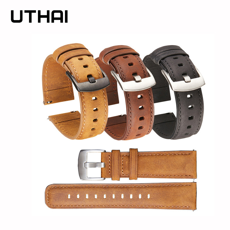 UTHAI Z85 Kalbsleder-Uhrenarmb – Leather Strap Quick Release Bewertung und Preis