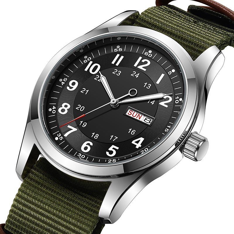 2026 Herren 42mm Uhr Leuchtend – Canvas Strap Watch Bewertung und Preis