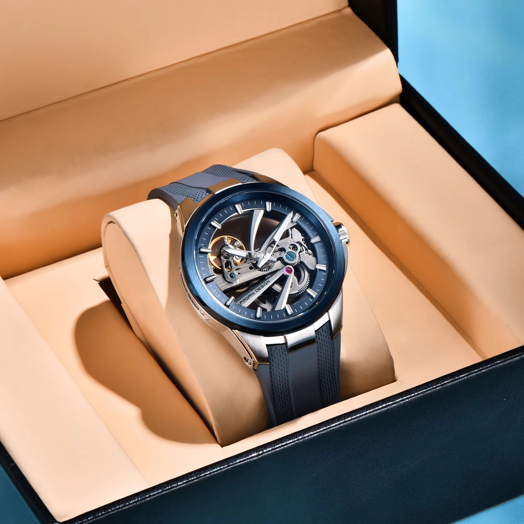 PAGANI DESIGN Herren Trendige  – Rubber Strap Diver Bewertung und Preis