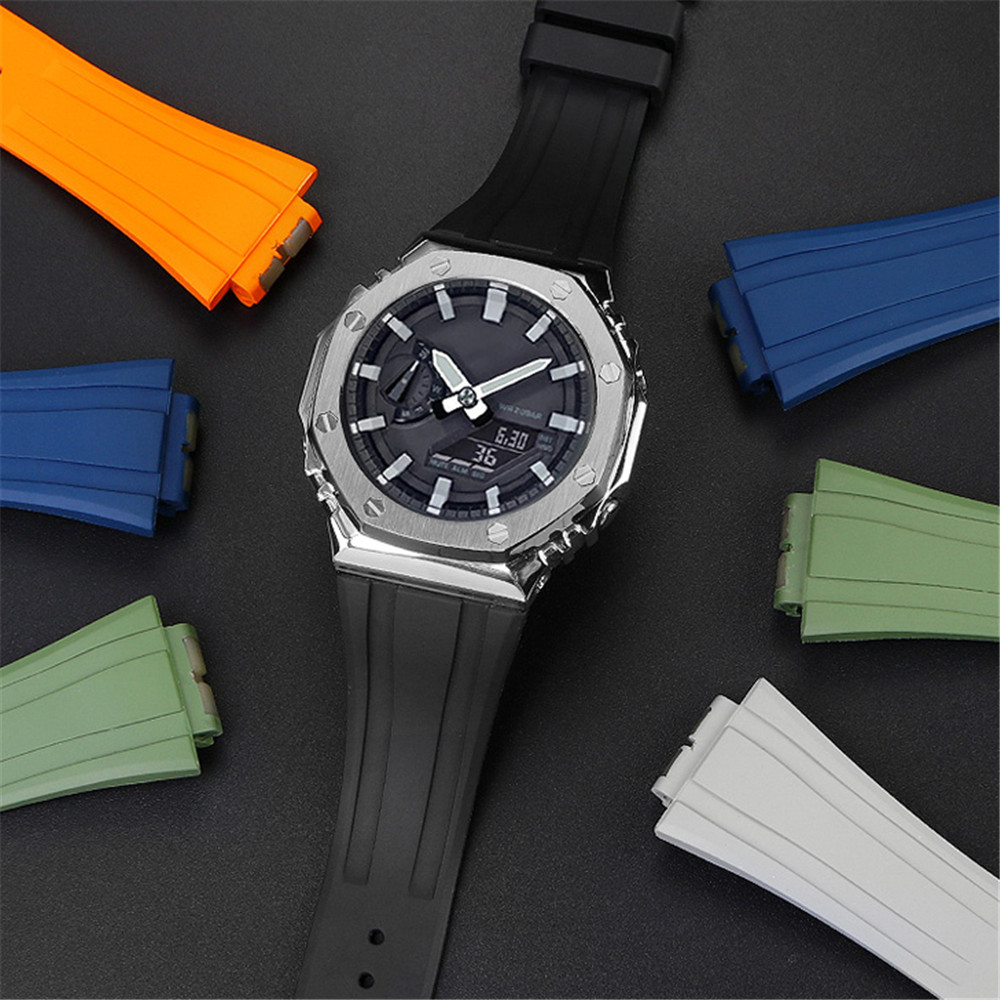 Premium Fluor Gummi Uhren armb – Casio Watch G-Shock Ga-2100 Bewertung und Preis