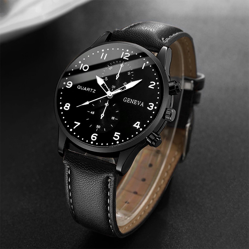 Männer Business Uhren Mode Rom – Leather Watch Band Men Bewertung und Preis