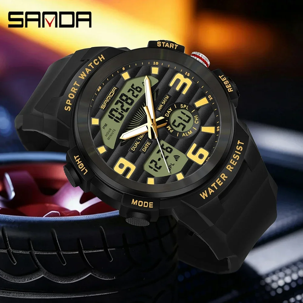 SANDA Multifunktions-Herrenuhr – Rubber Strap Diver Bewertung und Preis