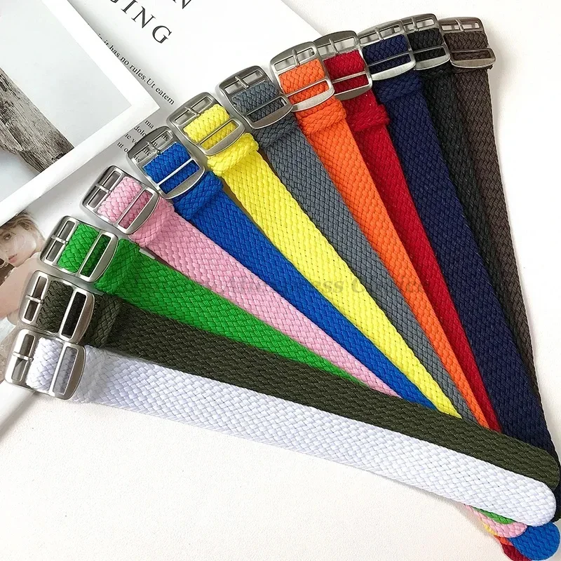Stoff gewebtes Nylon-Uhrenarmb – Perlon Strap Woven Bewertung und Preis