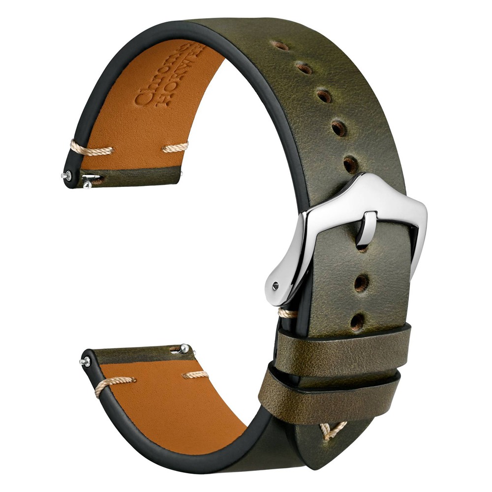 Wocci Öl Wachs Leder Uhren arm – Leather Strap Quick Release Bewertung und Preis