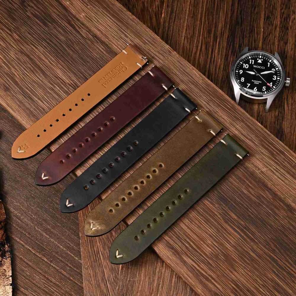 Wocci Öl Wachs Leder Uhren arm – Leather Strap Quick Release Bewertung und Preis