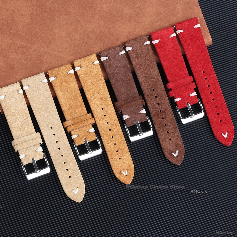 18mm 20mm 22mm Hochwertiges Wi – Suede Strap Watch Bewertung und Preis