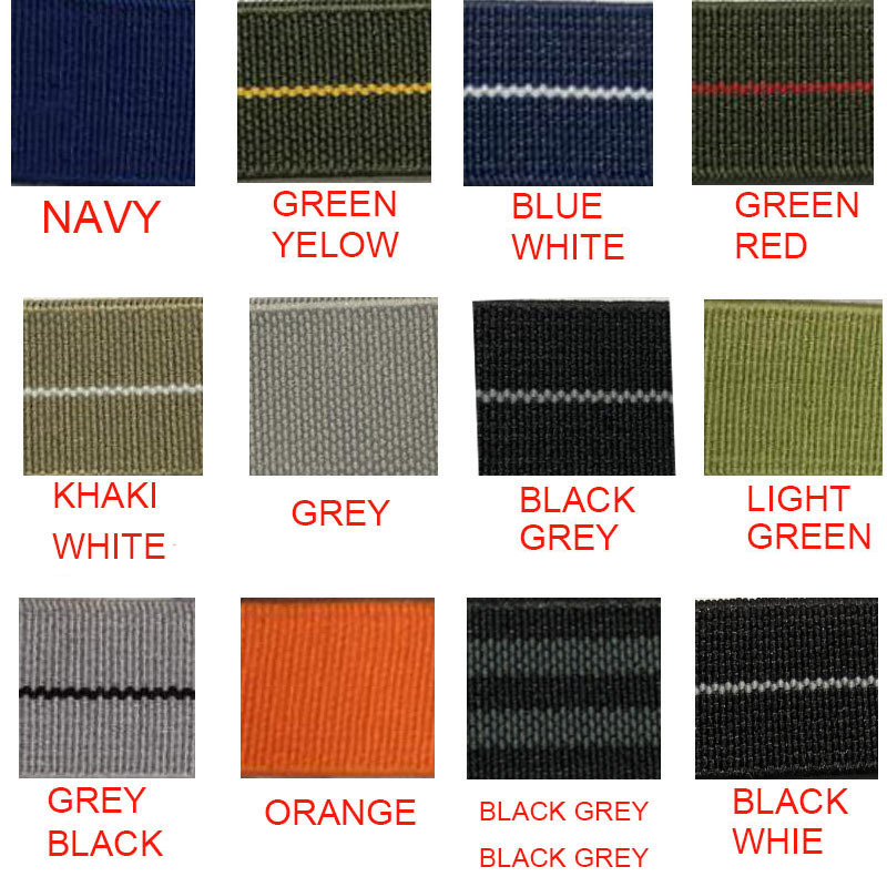 Fallschirm-Nylon-Uhrenarmband, – Parachute Strap Elastic Bewertung und Preis